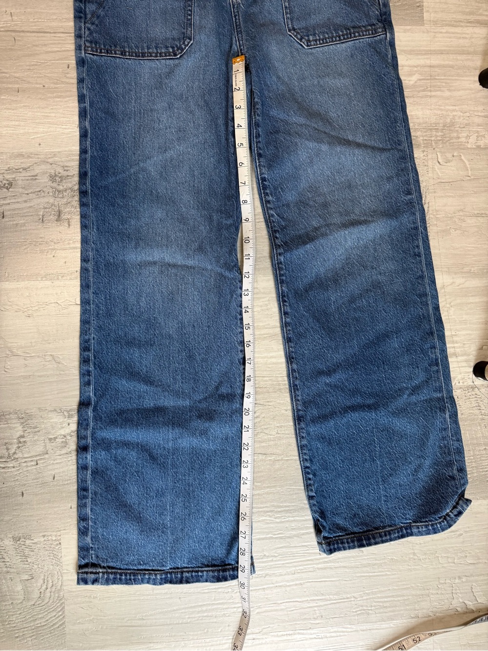LOFT Blue Wide Leg sailor Jeans 26/2 EUC - Picture 5 of 7